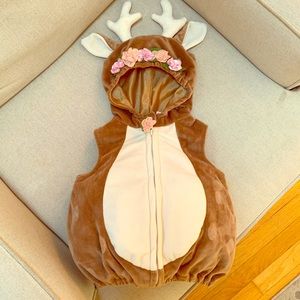 Forest Deer costume for Baby Girl 3-6months